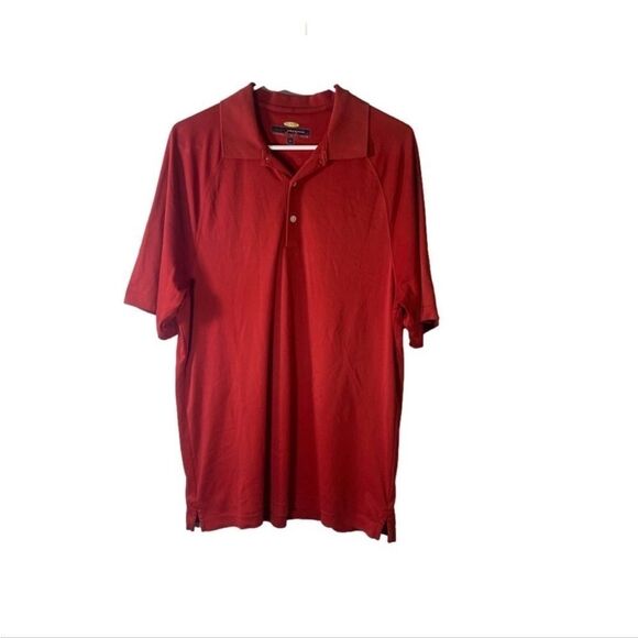 Greg Norman Large Red Polo‎ Shirt - Picture 1 of 4